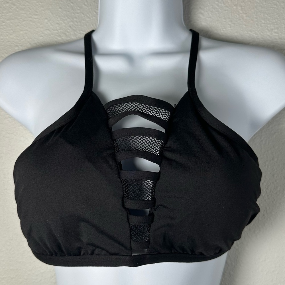 Cole Of California Women’s Black Swimsuit Top Size Medium
